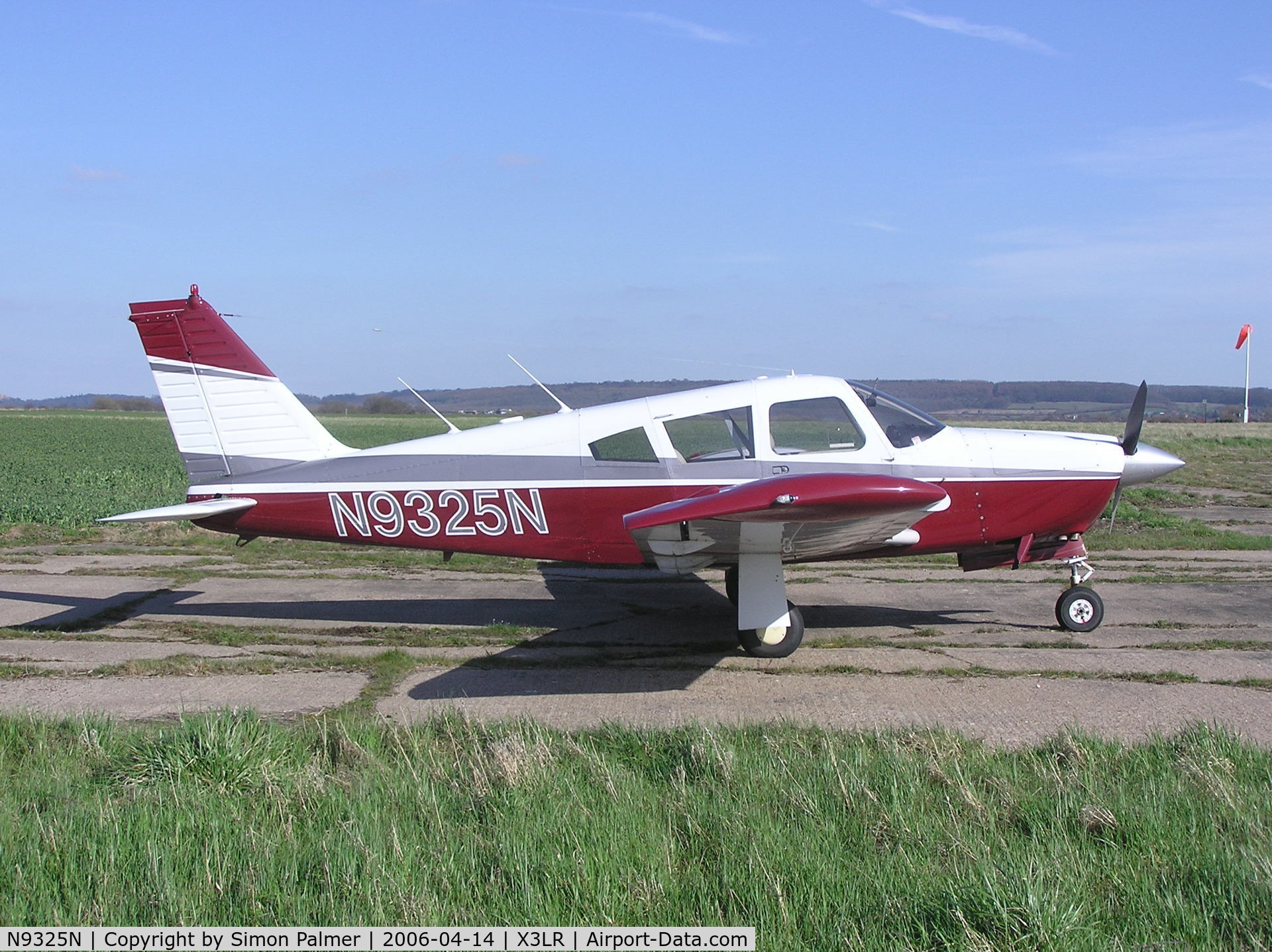 N9325N, 1969 Piper PA-28R-200 C/N 28R-35025, PA28R Cherokee Arrow at Langar
