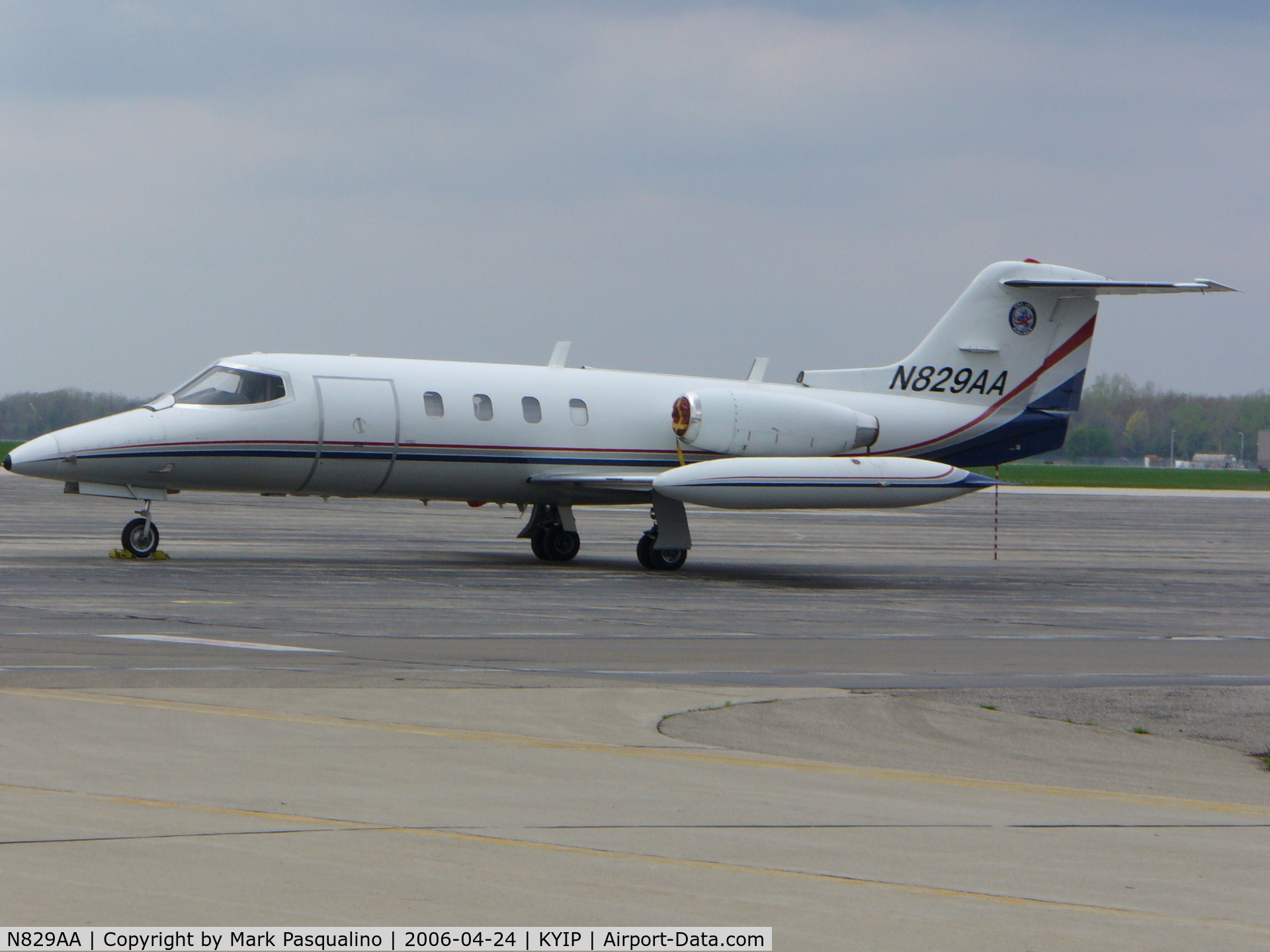 N829AA, Gates Learjet 25B C/N 100, Lear Jet 25B