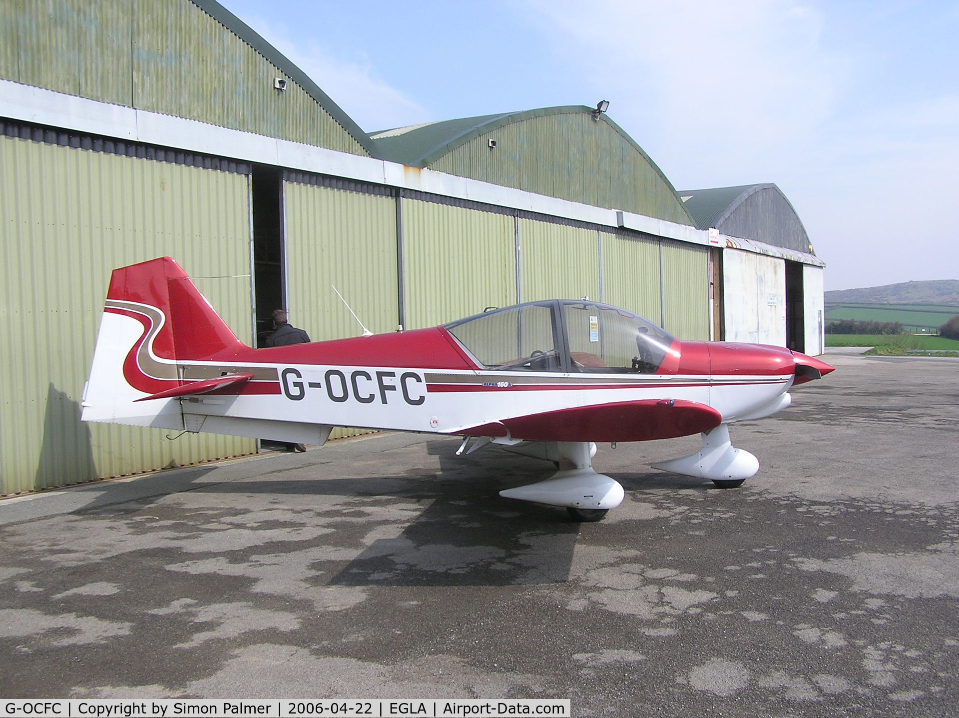 G-OCFC, 2002 Robin R-2160 Alpha Sport C/N 374, Robin HR100 of Cornwall Flying Club