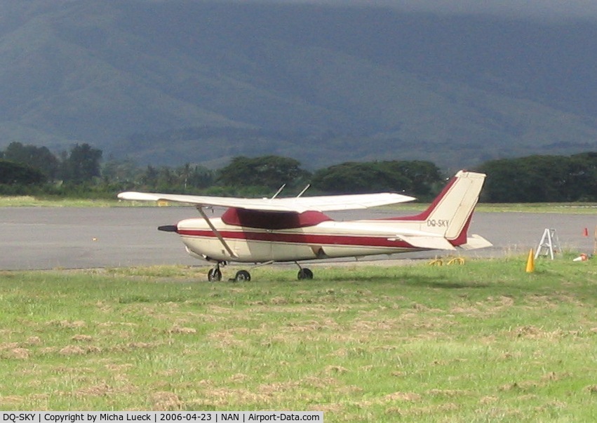 DQ-SKY, Cessna 172RG Cutlass RG C/N 172RG0357, Parked at Nadi