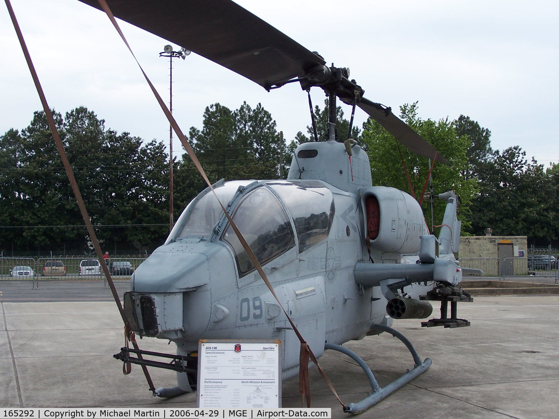 165292, Bell AH-1W Super Cobra C/N 26340, On Display @ NAS Atlanta Air Show