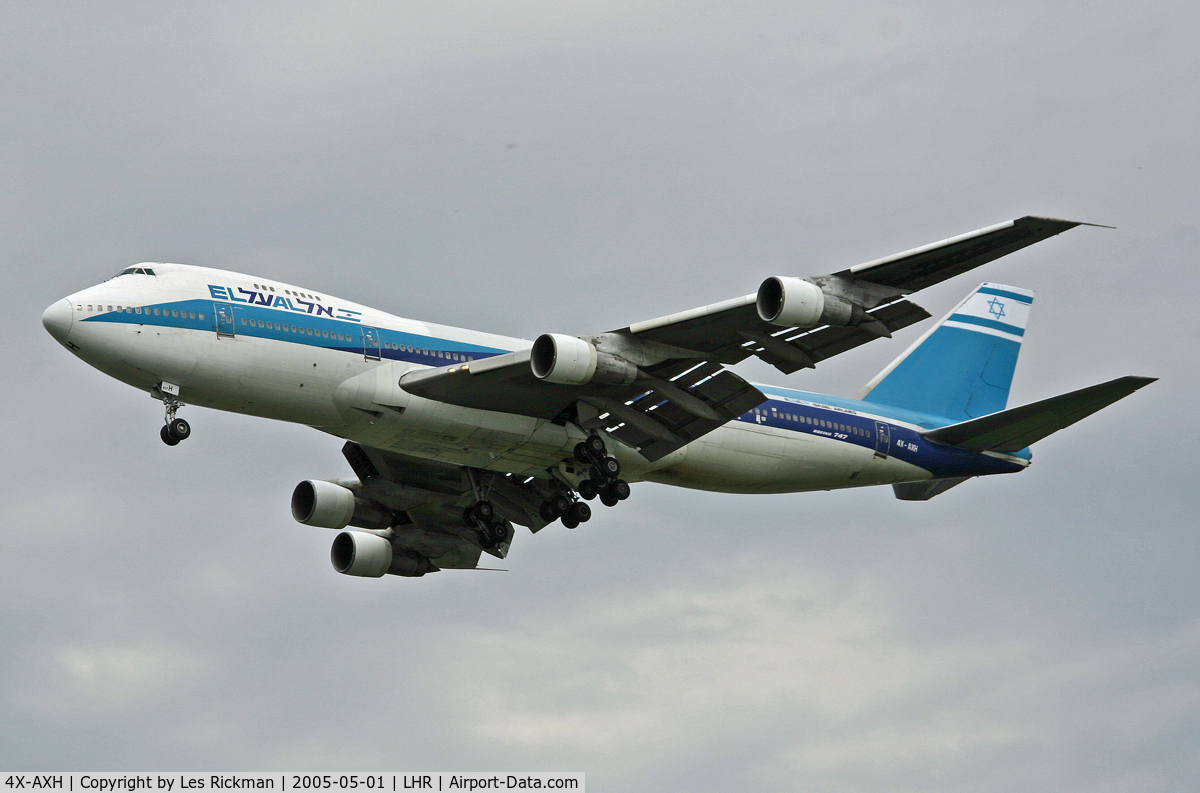 4X-AXH, 1979 Boeing 747-258B C/N 22254, Boeing 747 258B (SCD)