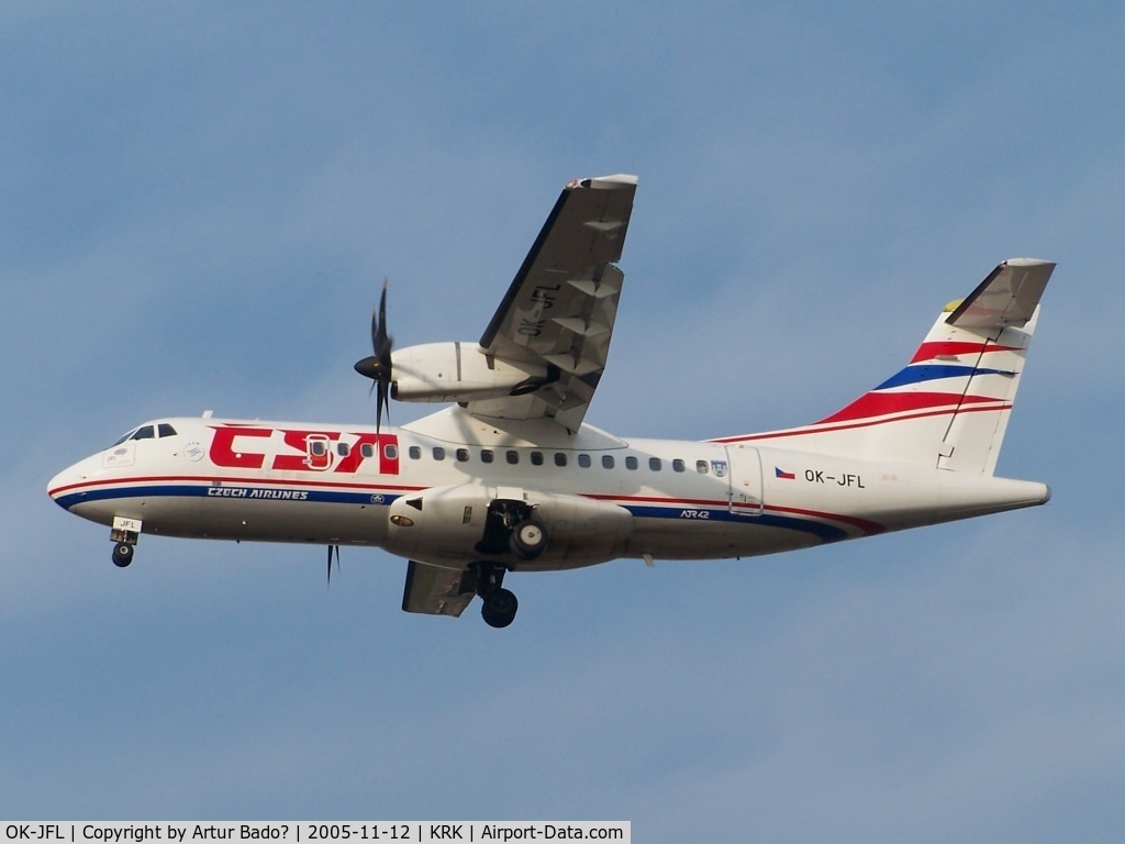 OK-JFL, 2004 ATR 42-500 C/N 629, CSA - Atr 42