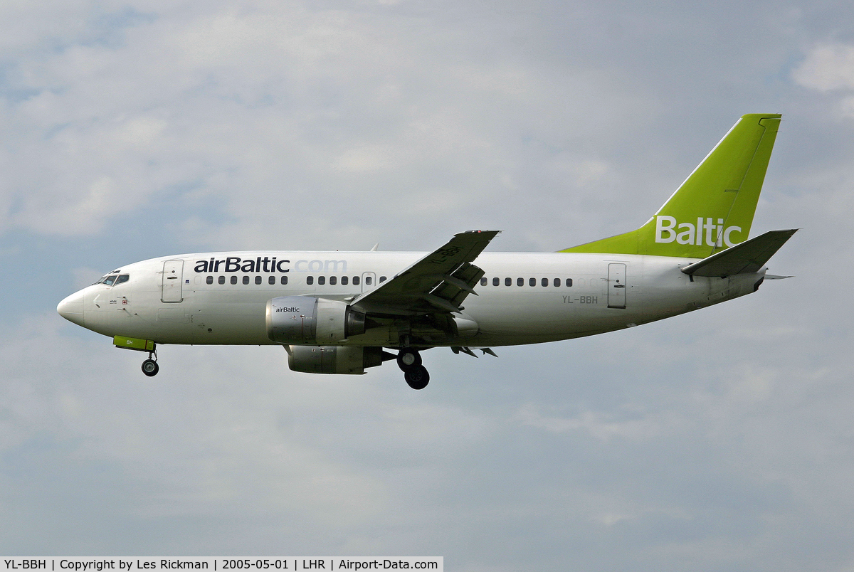 YL-BBH, 1990 Boeing 737-548 C/N 24968, Boeing 737 548