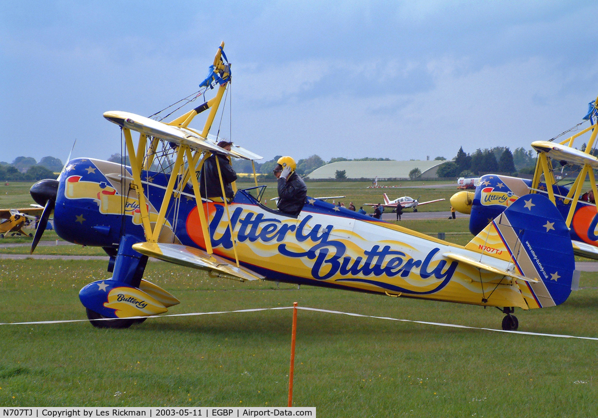 N707TJ, 1943 Boeing A75N1(PT17) C/N 75-950, Boeing Stearman