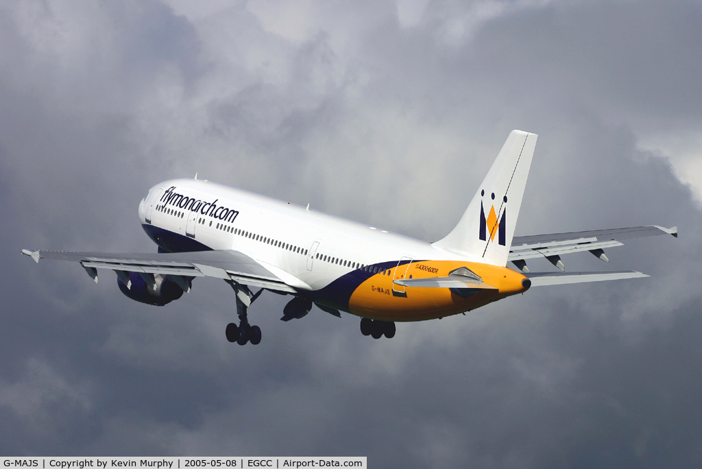 G-MAJS, 1991 Airbus A300B4-605R C/N 604, Into the storm from 24L.