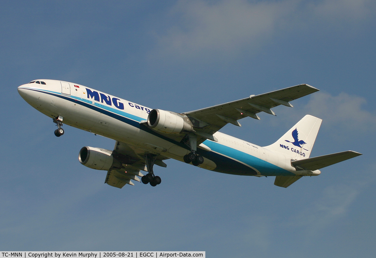 TC-MNN, 1981 Airbus A300B4-203F C/N 126, Turkish freighter departing 24L.