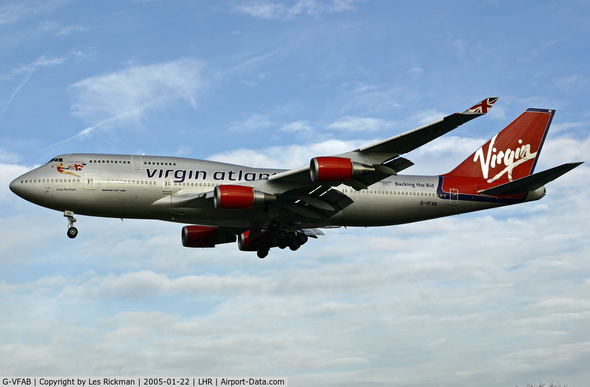 G-VFAB, 1994 Boeing 747-4Q8 C/N 24958, Boeing 747 4Q8
