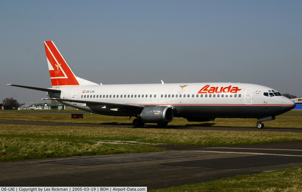 OE-LNI, 1993 Boeing 737-4Z9 C/N 27094, Boeing 737 4Z9