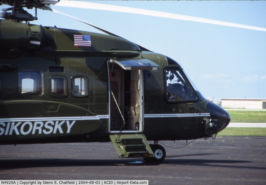 N492SA, 2001 Sikorsky S-92 C/N 920004, This should have been the next presidential bird