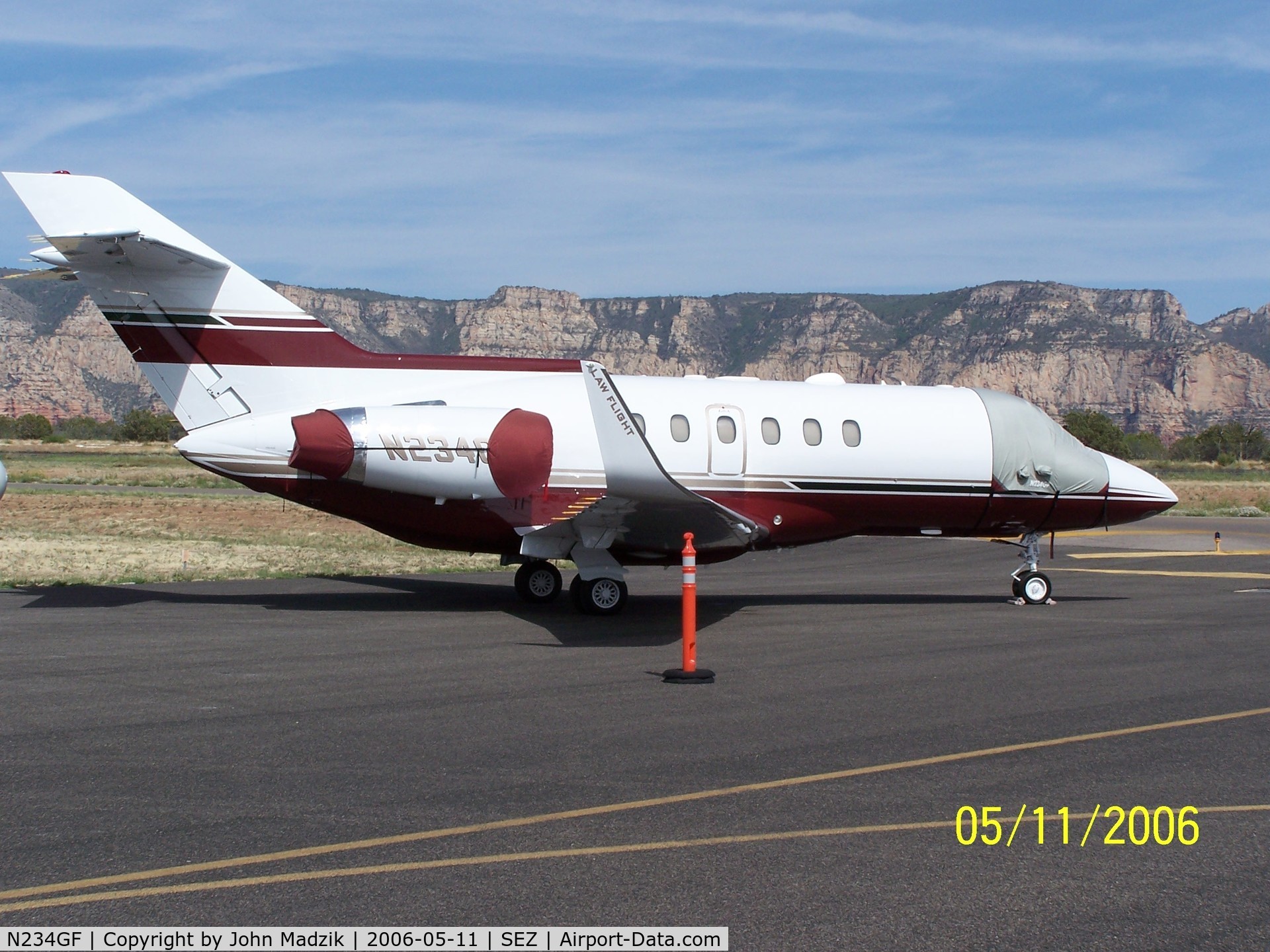 N234GF, 1987 British Aerospace BAe.125 Series 800A C/N 258096, Sedona Airport