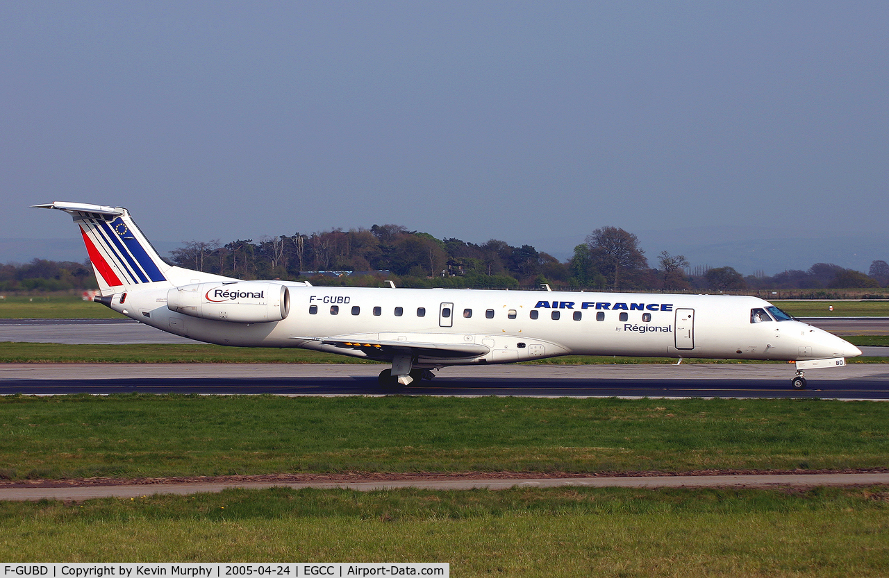 F-GUBD, 2000 Embraer ERJ-145LR (EMB-145LR) C/N 145333, French commuter Jet