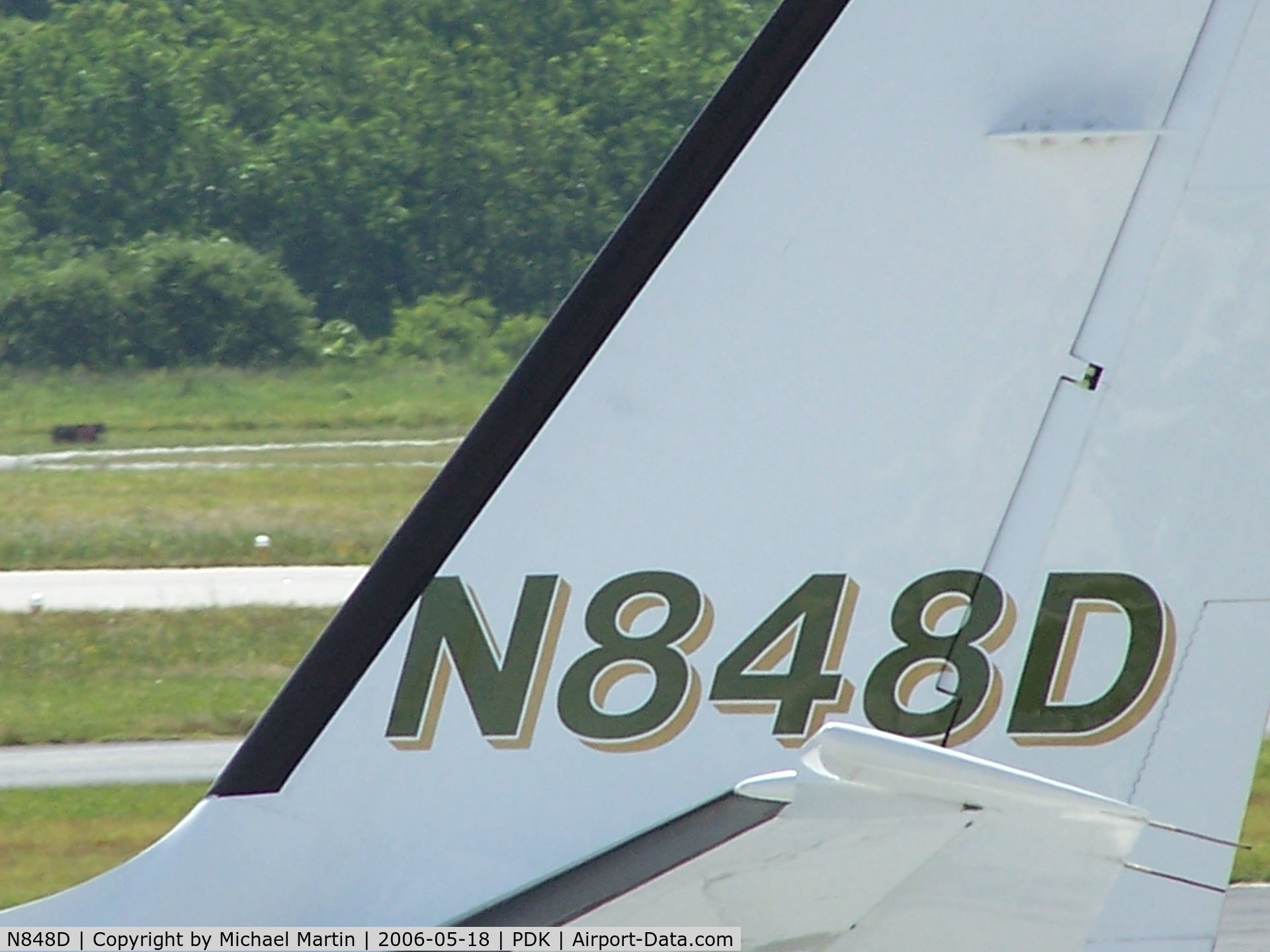 N848D, 1978 Cessna 550 Citation II C/N 550-0039, Tail Numbers