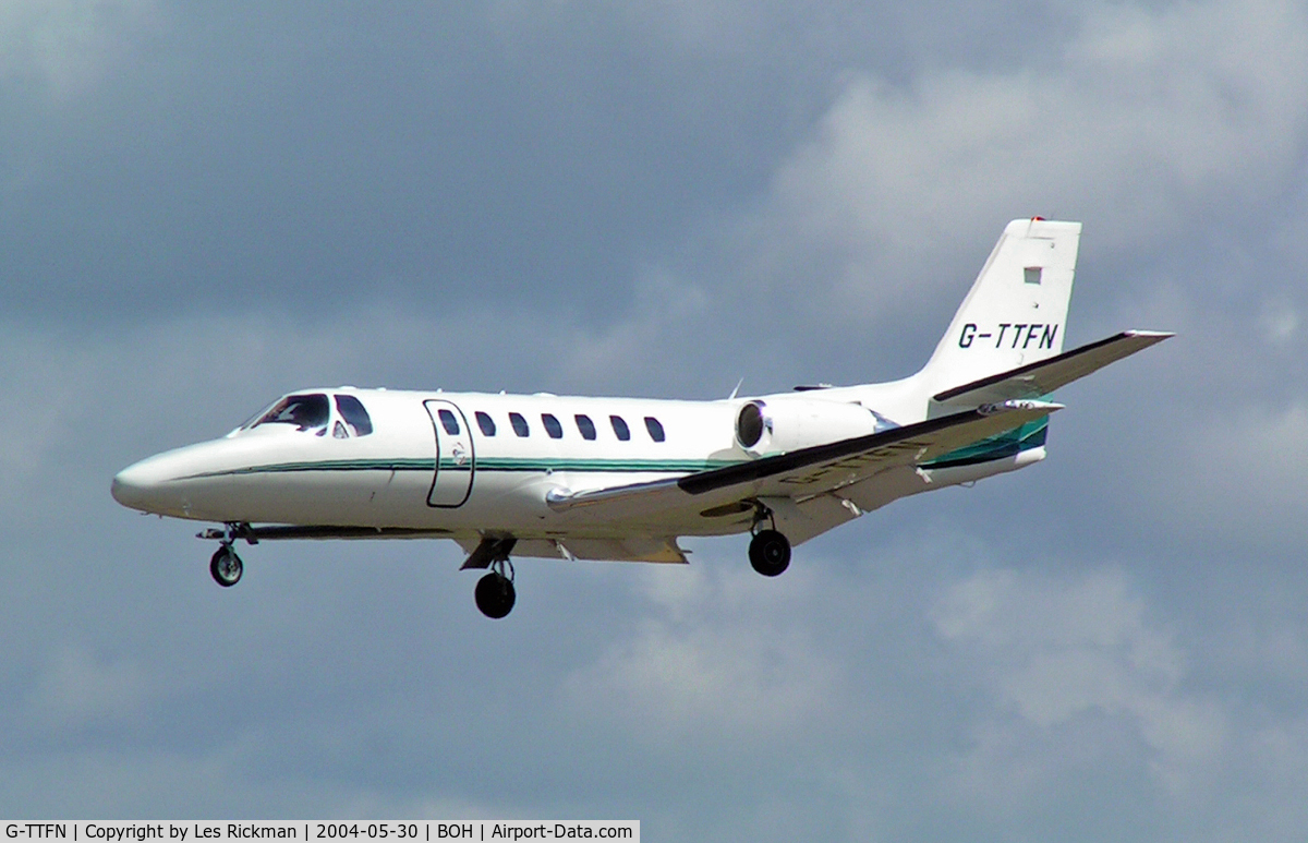 G-TTFN, 1999 Cessna 560 Citation Ultra C/N 560-0537, Cessna 560 Citation V