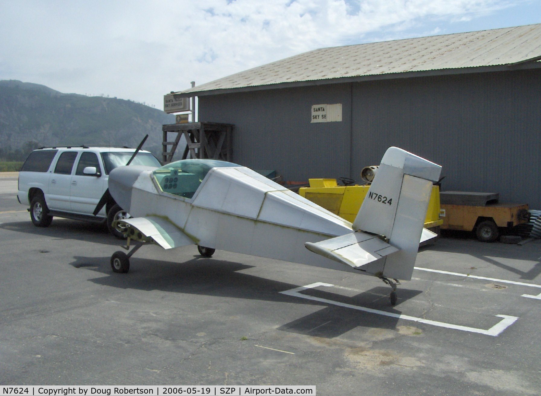 N7624, 2007 Mensing Wm H BT2 C/N 2, 2007 Mensing BT2, Continental O-200 100 Hp, wings off