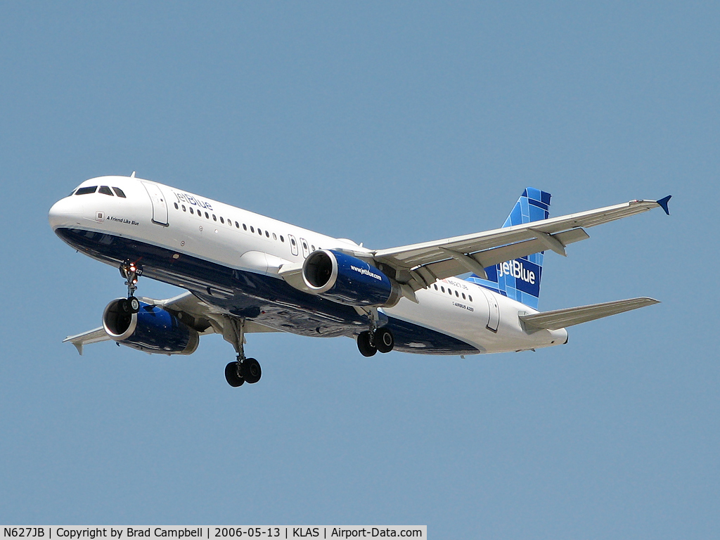 N627JB, 2005 Airbus A320-232 C/N 2577, jetBlue Airways - 'A Friend Like Blue' / 2005 Airbus A320-232