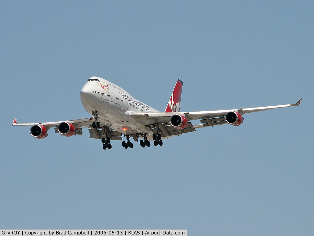 G-VROY, 2001 Boeing 747-443 C/N 32340, Virgin Atlantic - 'Pretty Woman' / 2001 Boeing Company BOEING 747-443