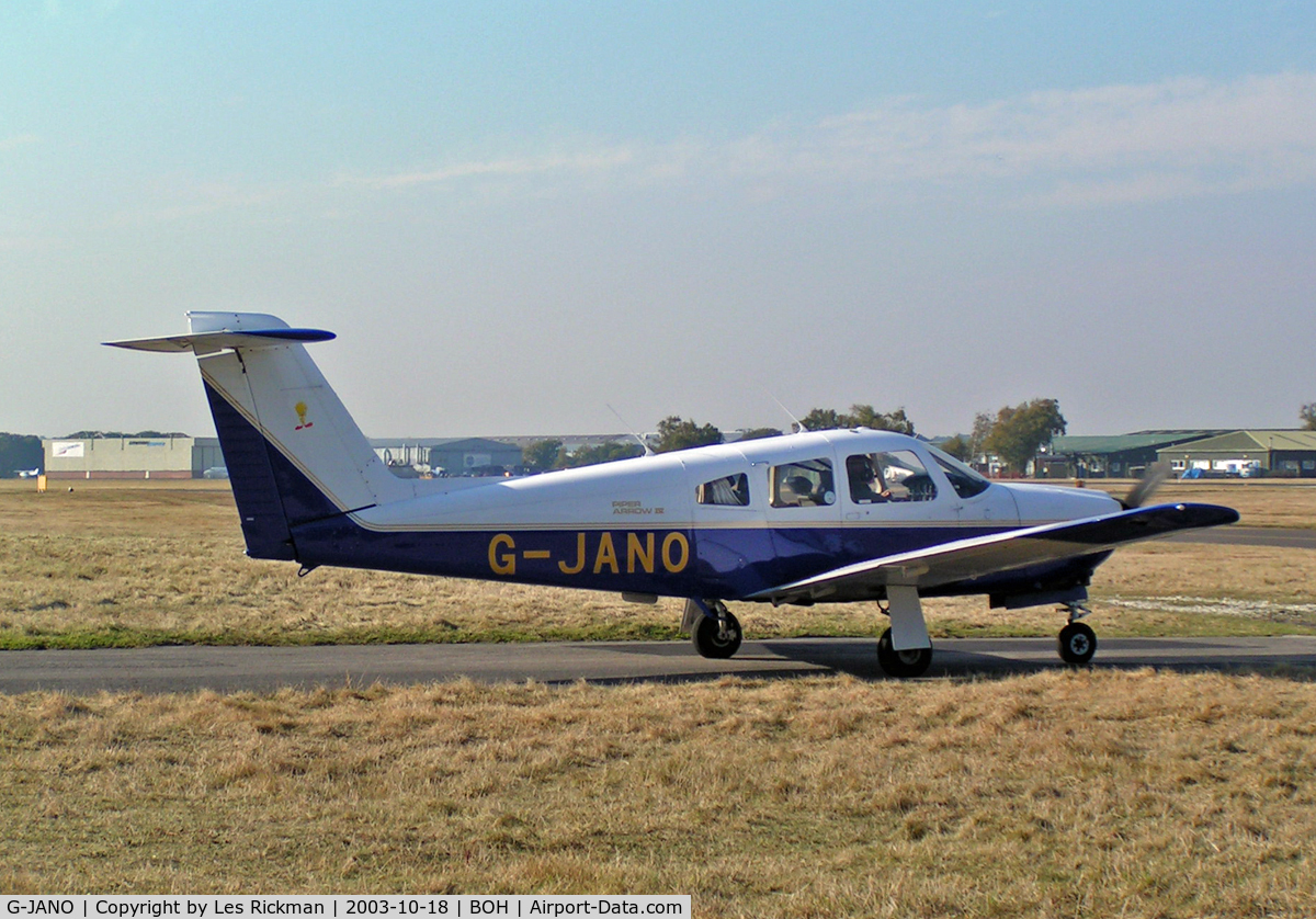 G-JANO, 1979 Piper PA-28RT-201 Arrow IV C/N 28R-7918091, PA-28RT-201 Arrow IV