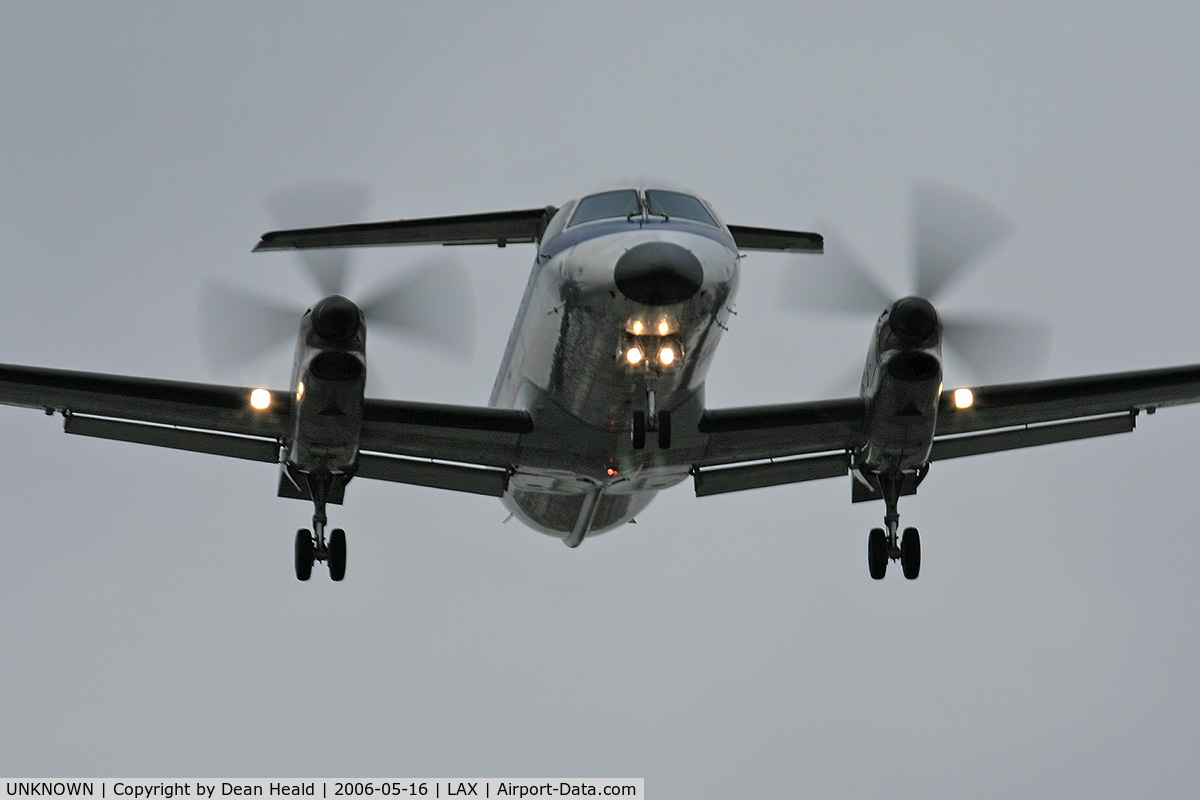 UNKNOWN, , Skywest Airlines EMB-120 Brasilia on final approach to LAX RWY 24R.