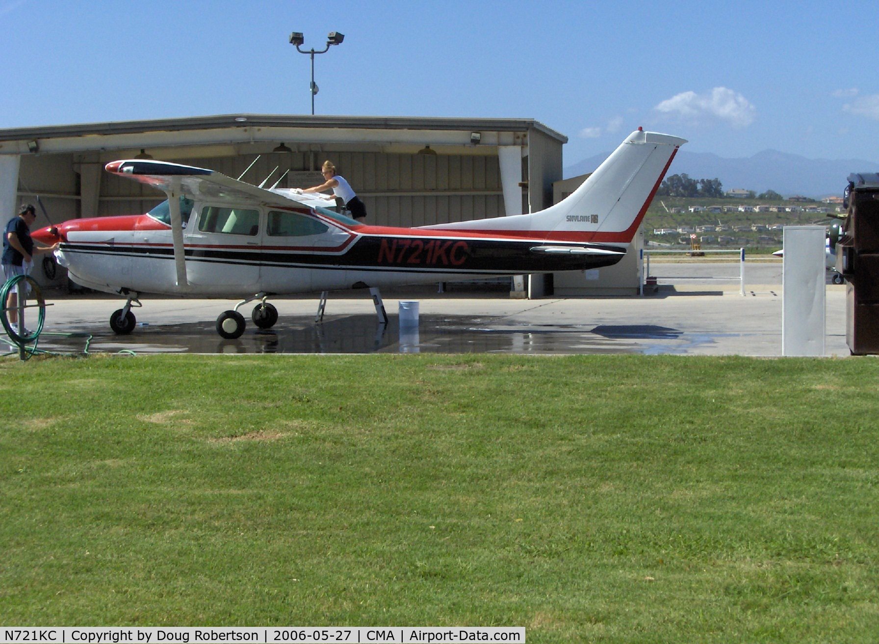 N721KC, 1977 Cessna R182 Skylane RG C/N R18200090, 1977 Cessna R182 SKYLANE RG, Lycoming O-540 upgrade, wash aircraft