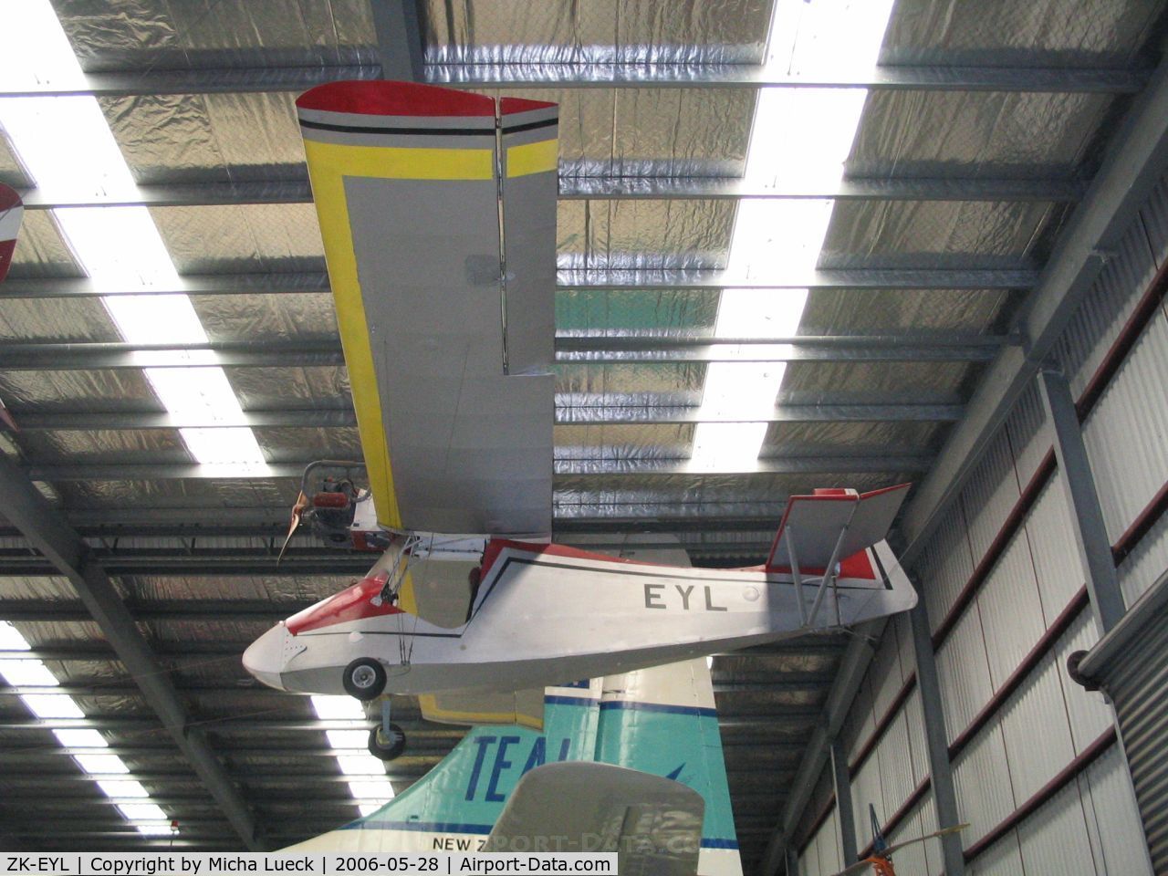 ZK-EYL, Scooter Homebuilt Model C/N 001, Flagor Eyl, also known as the 