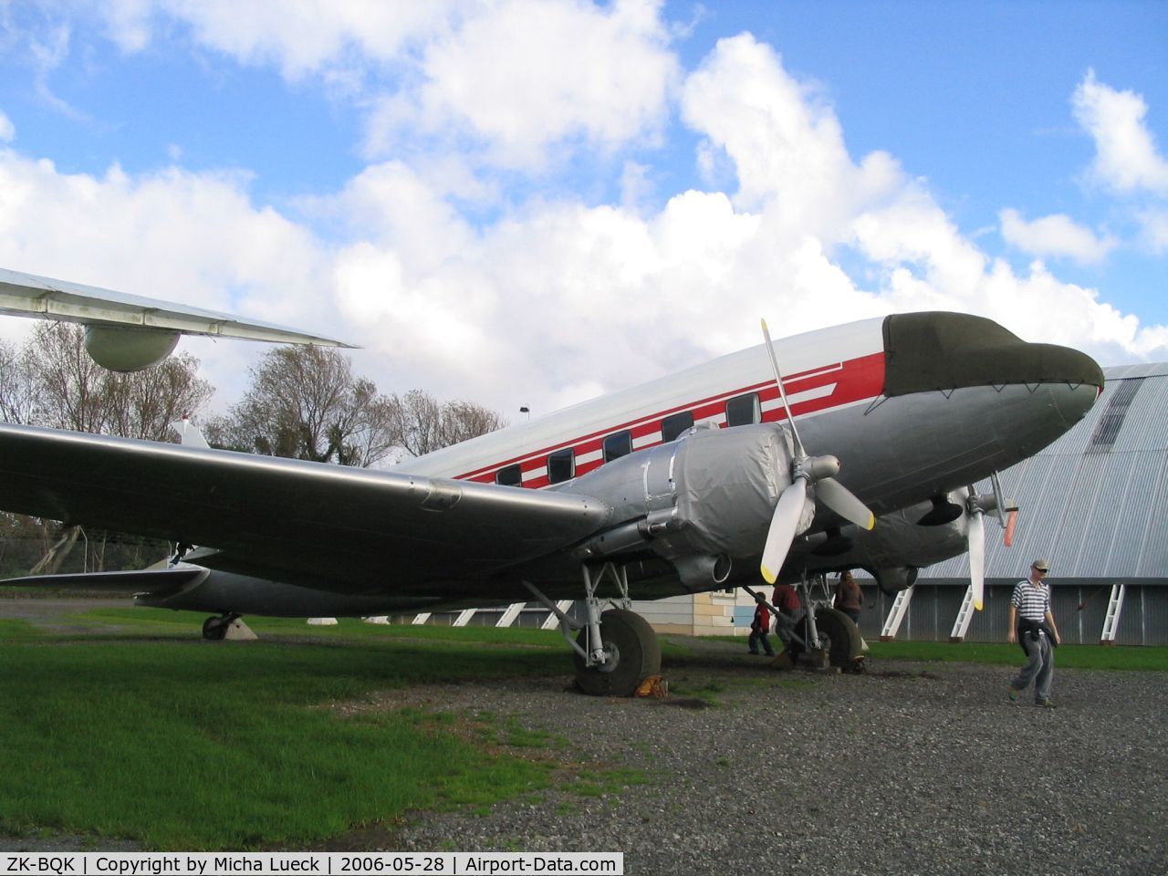ZK-BQK, 1944 Douglas C-47B Skytrain C/N 16567/33315, DC 3, preserved at the Museum of Transport and Technology (MOTAT) in Auckland, New Zealand