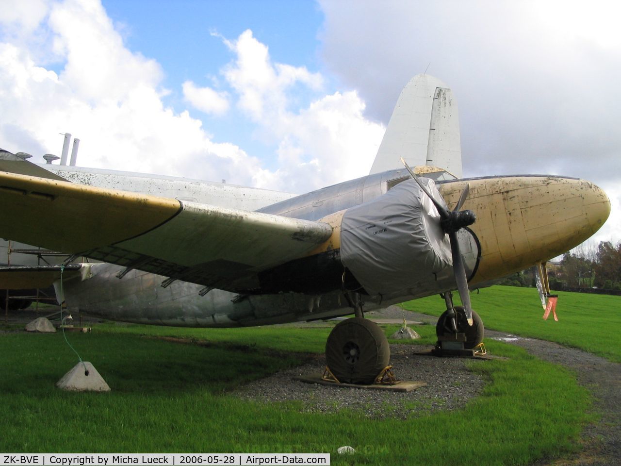 ZK-BVE, Lockheed 18-56 Lodestar C/N 2020, (c/n 2020), Lockheed L-18 Loadstar. Preserved at the Museum of Transport and Technology (MOTAT) in Auckland, New Zealand
