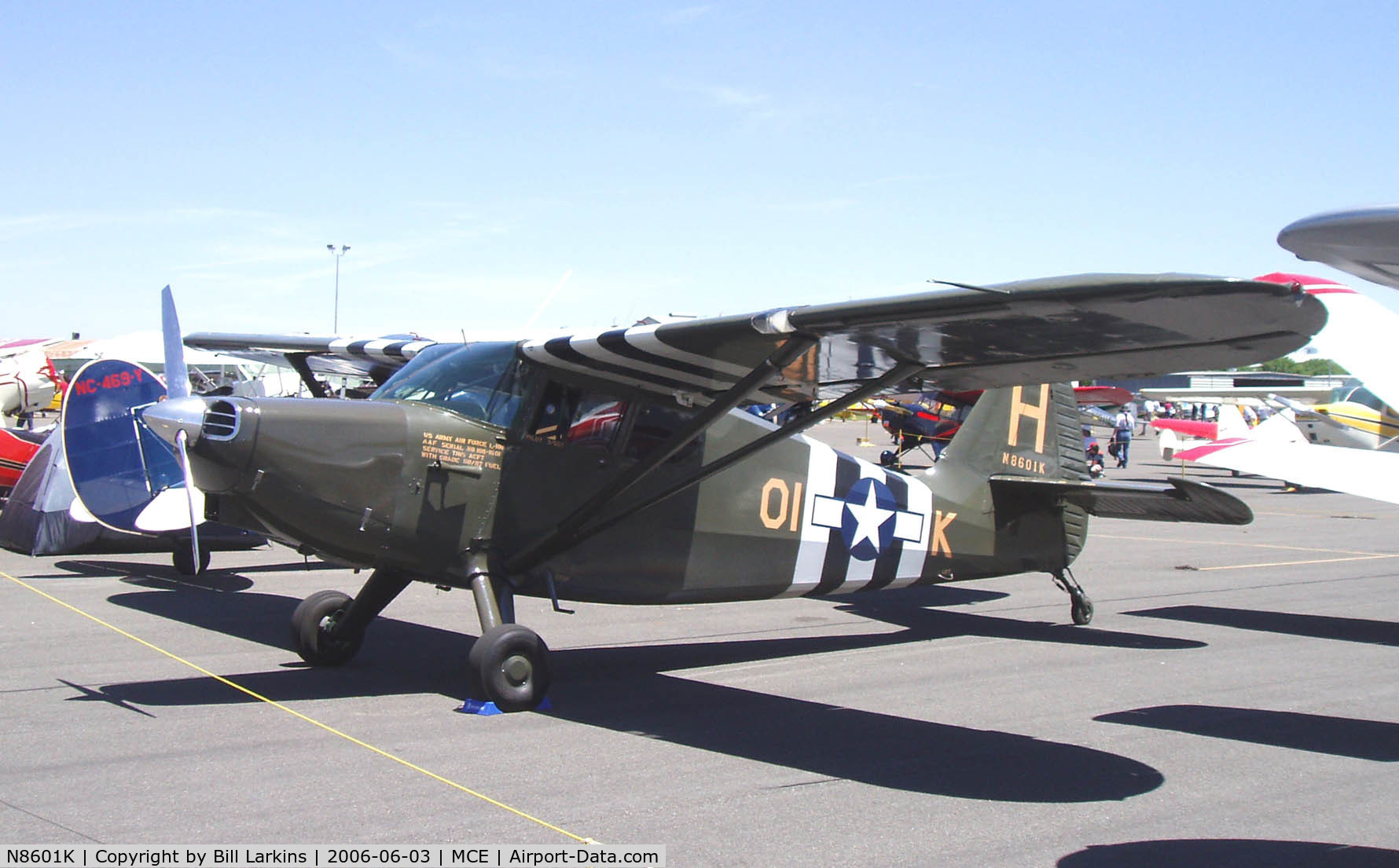 N8601K, 1947 Stinson 108-1 Voyager C/N 108-1601, A Stinson 108 in the Normandy Invasion!