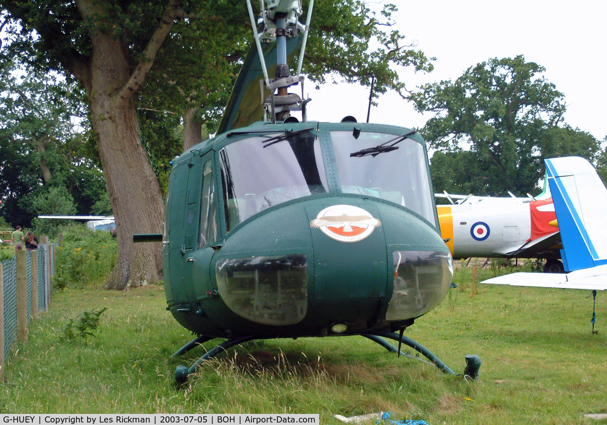 G-HUEY, 1973 Bell UH-1H Iroquois C/N 13560, Bell UH-1H