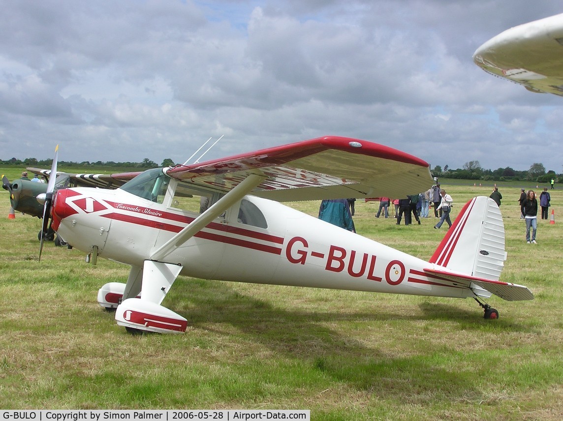 G-BULO, 1946 Luscombe 8F Silvaire C/N 4216, Silvaire at Keevil
