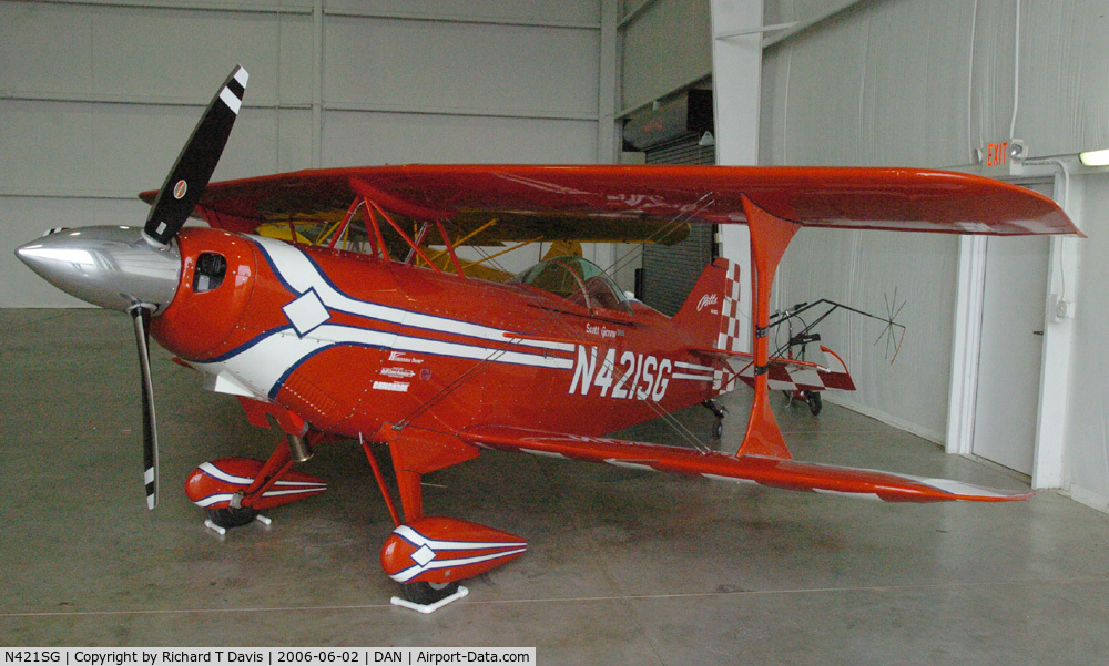 N421SG, 2003 Aviat Pitts S-2C Special C/N 6059, 2003 Aviat S-2C in Danville Va.