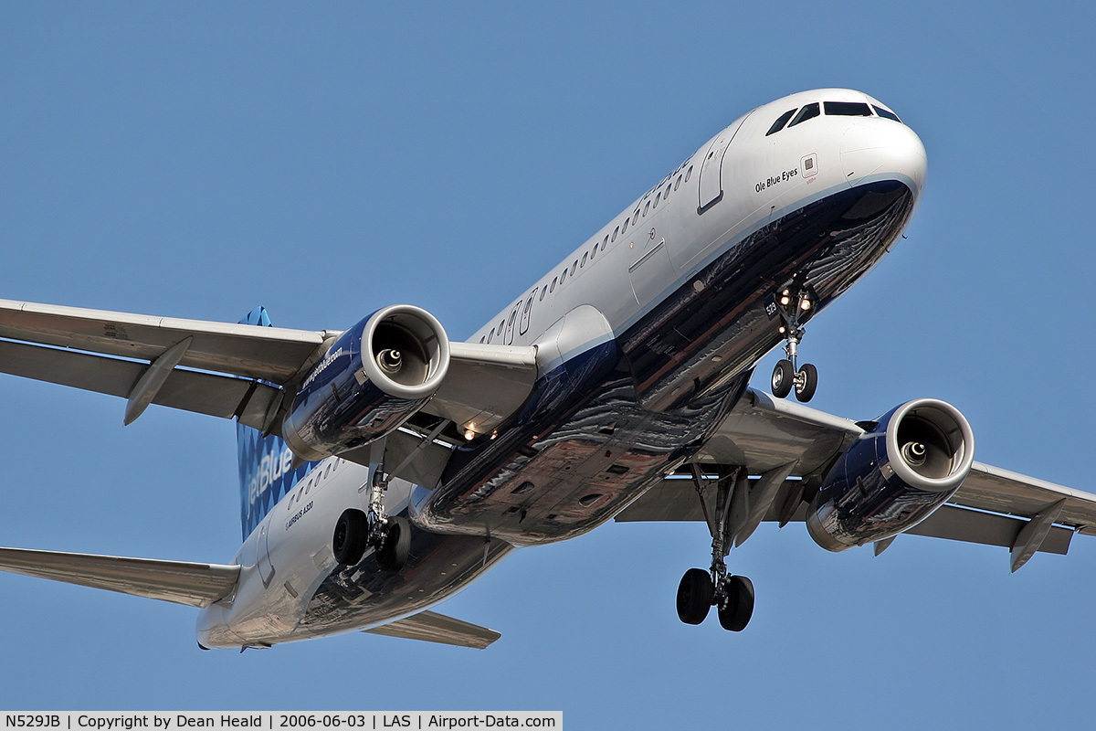 N529JB, 2001 Airbus A320-232 C/N 1610, Jet Blue N529JB 