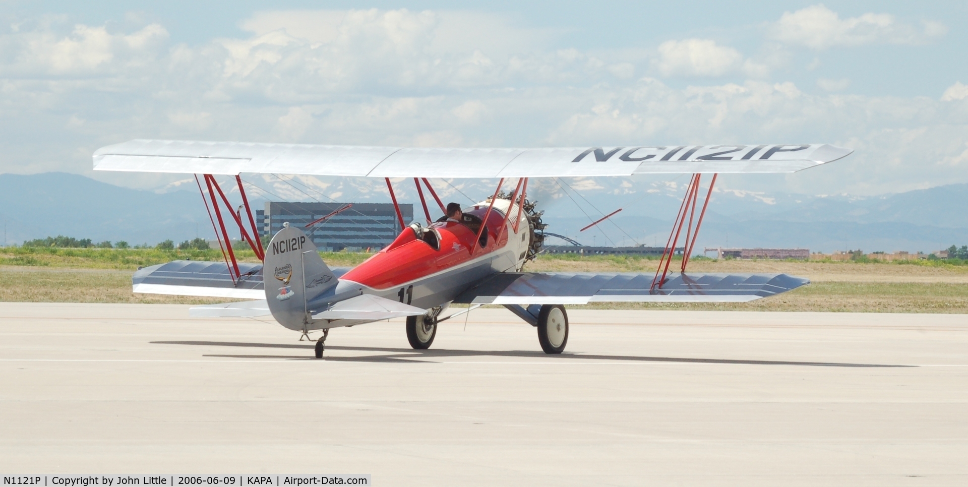 N1121P, 1929 Alexander Eaglerock A-2 C/N 663, Warbird Departing Centennial