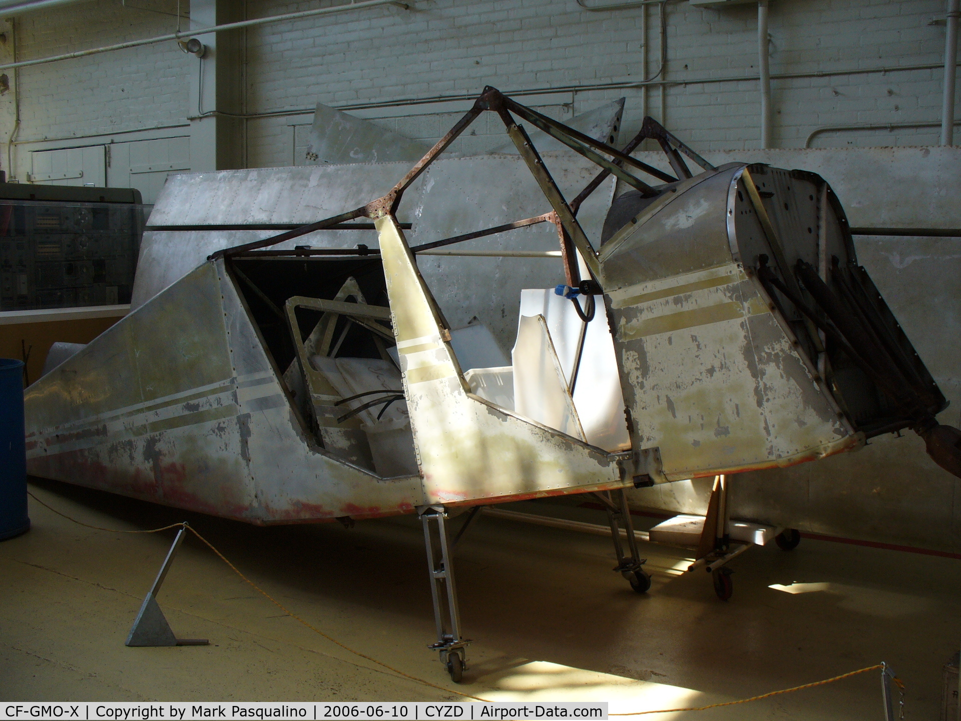 CF-GMO-X, 1960 Found FBA-2A C/N 01, Found Aircraft with nosewheel