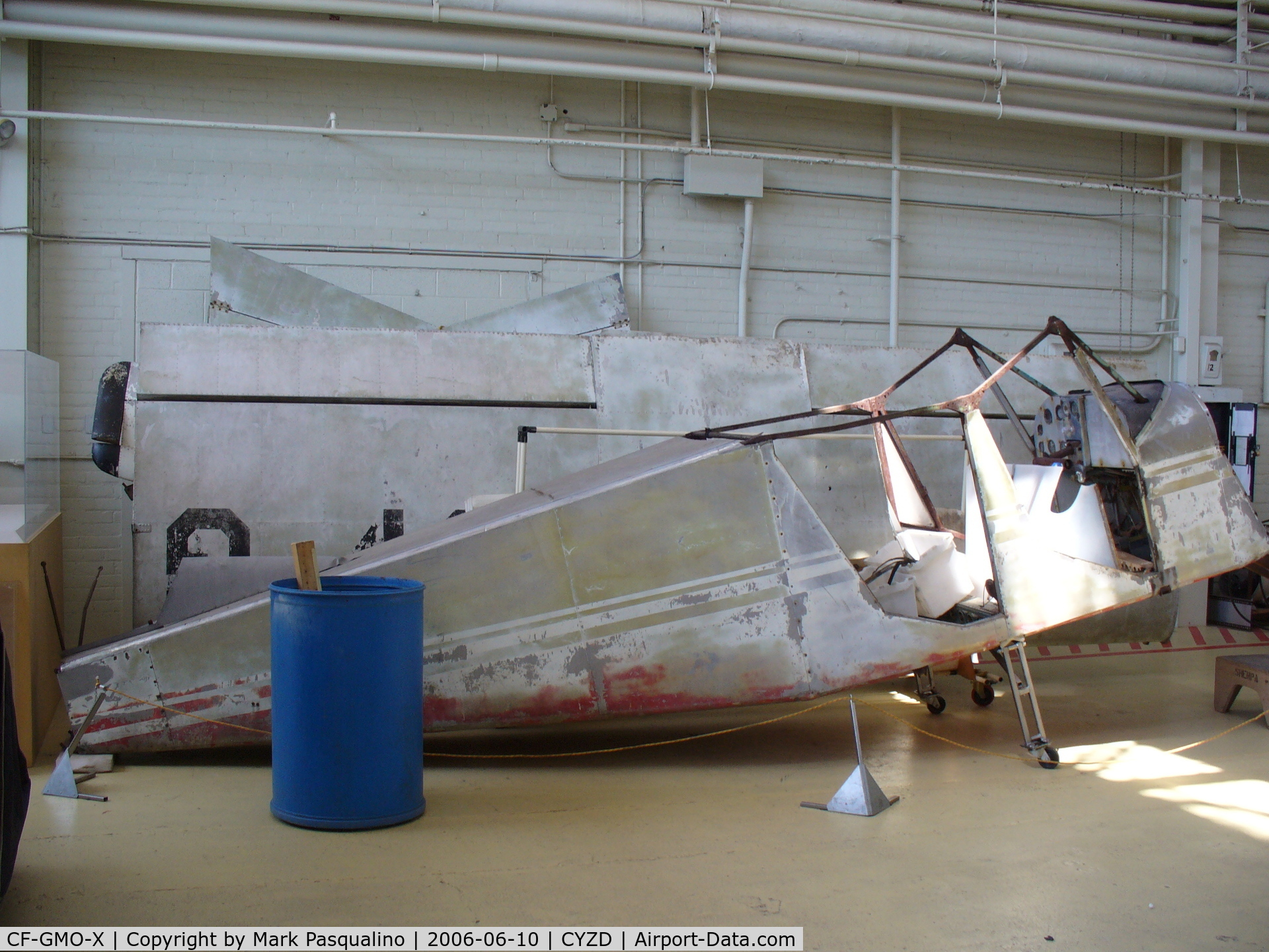 CF-GMO-X, 1960 Found FBA-2A C/N 01, Found Aircraft at Toronto Aerospace Museum