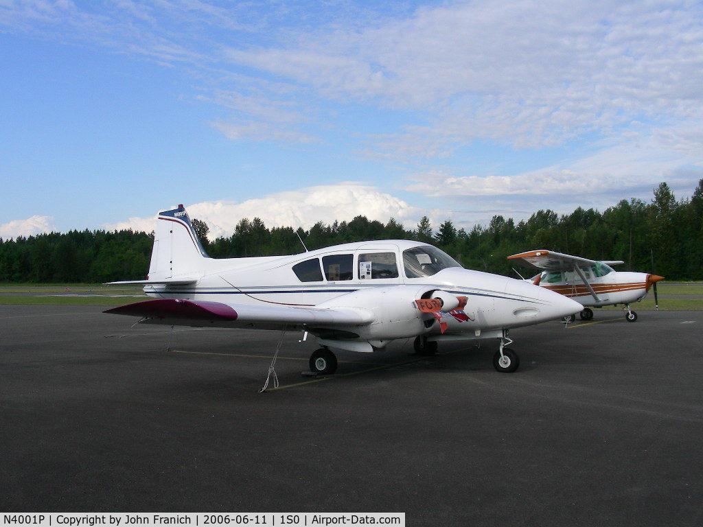 N4001P, 1958 Piper PA-23-160 Apache C/N 23-1476, 85K