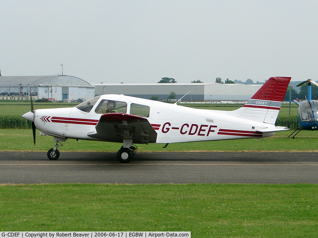 G-CDEF, 1994 Piper PA-28-161 C/N 2841341, Piper PA-28-161 Cadet