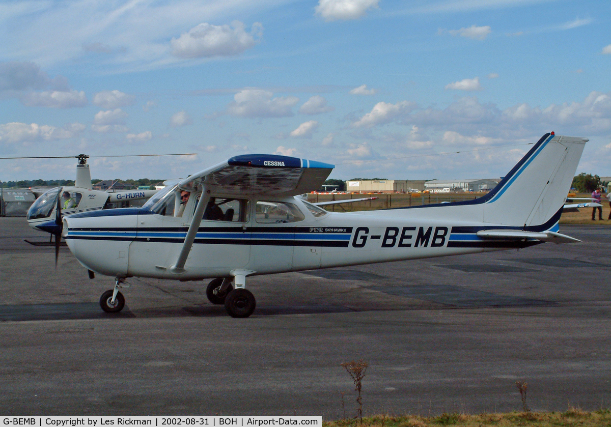 G-BEMB, 1976 Reims F172M ll Skyhawk C/N 1487, Cessna F.172M