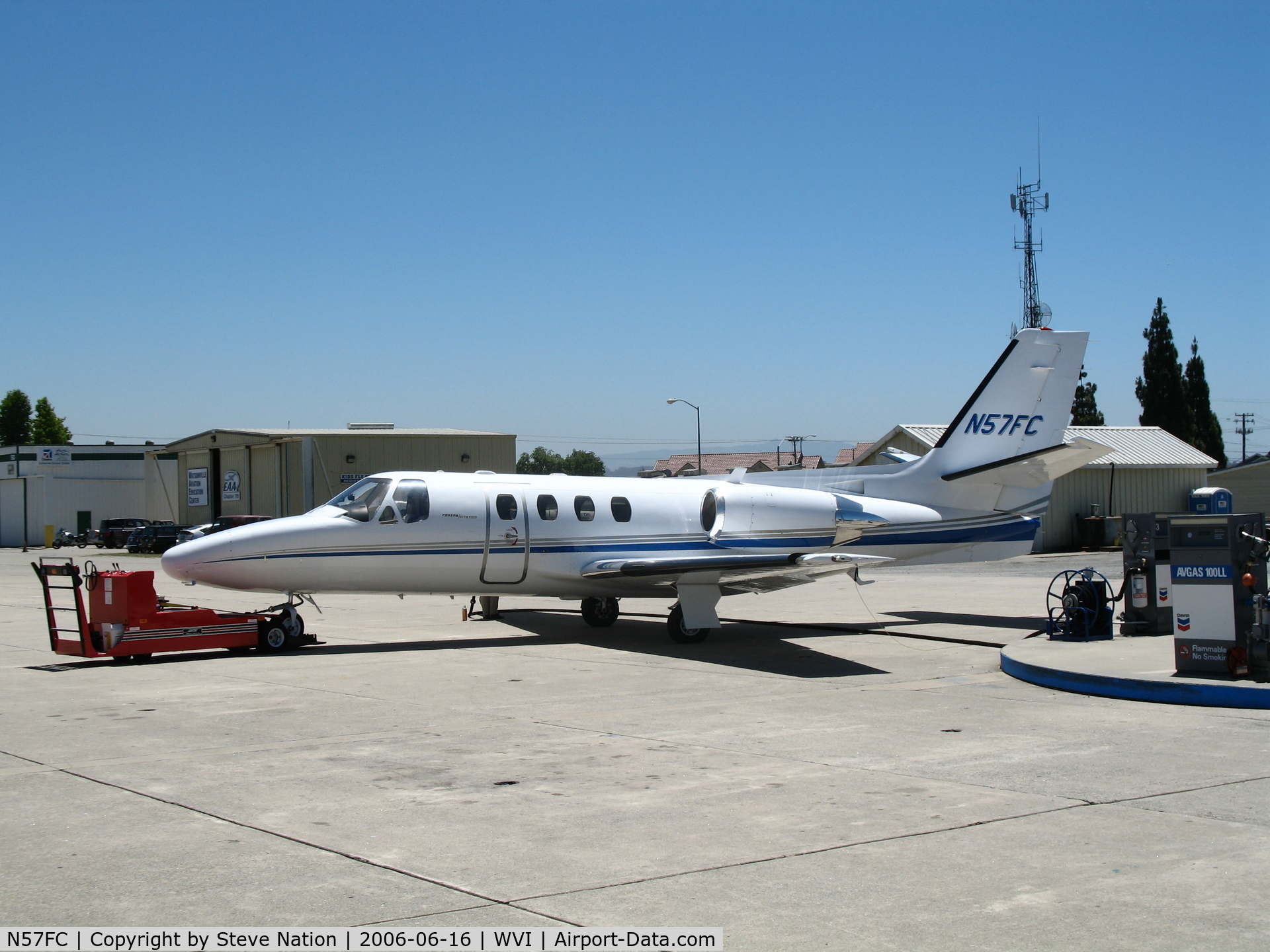 N57FC, 1981 Cessna 501 C/N 501-0229, Foxtrot Partners 1981 Cessna 501 Citation @ Watsonville Airport, CA