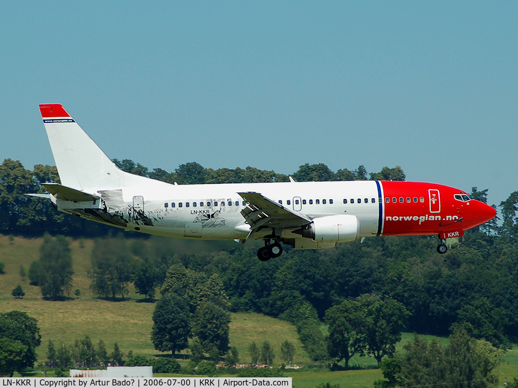 LN-KKR, 1988 Boeing 737-3Y0 C/N 24256, Norwegian