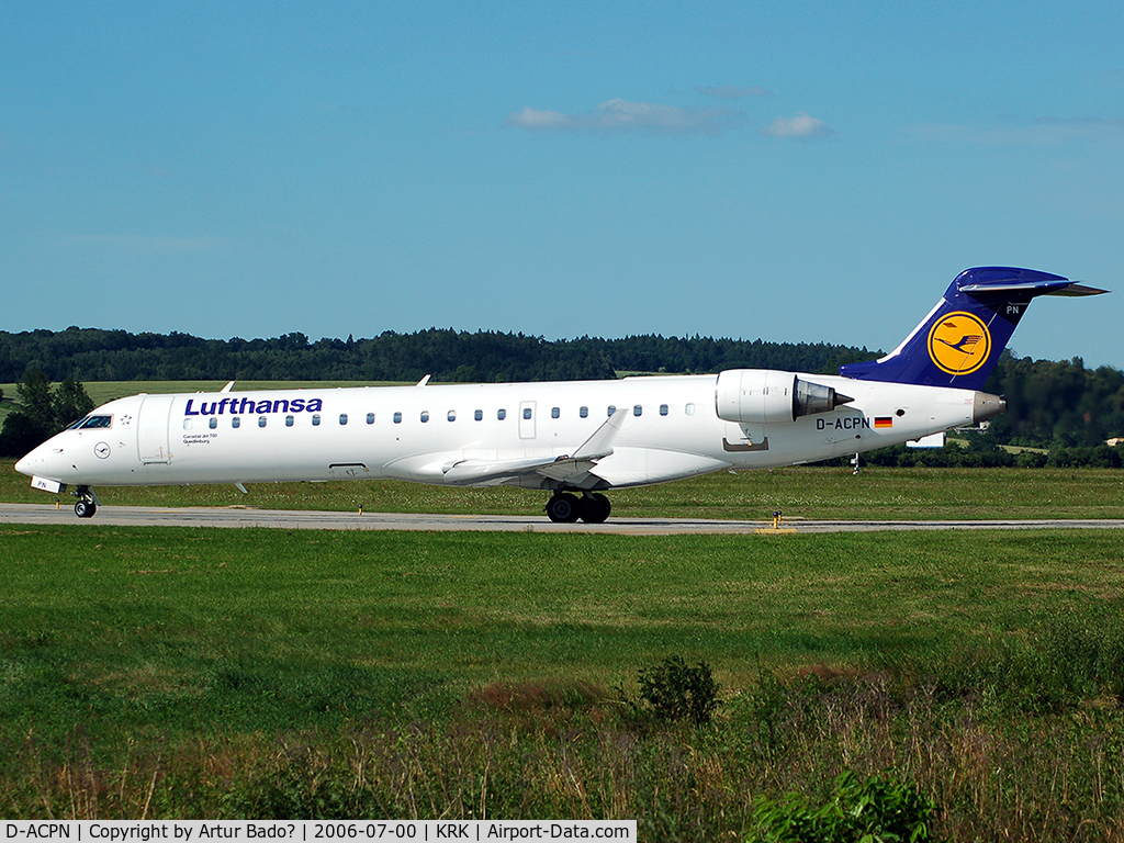 D-ACPN, 2003 Bombardier CRJ-701ER (CL-600-2C10) Regional Jet C/N 10083, Lufthansa