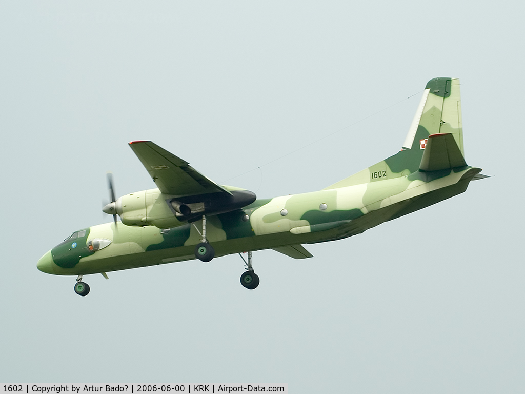 1602, 1973 Antonov An-26 C/N 7301602, Poland Air Force