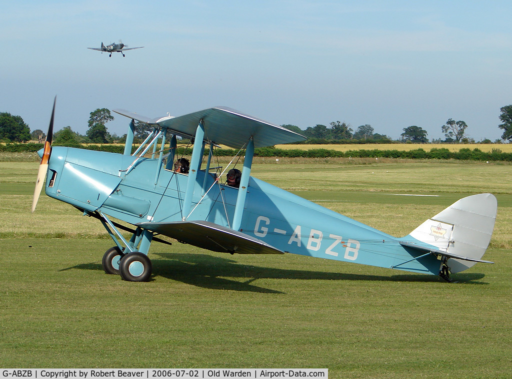 G-ABZB, 1932 De Havilland DH-60G III Moth C/N 5011, DH.60G-III Moth Major