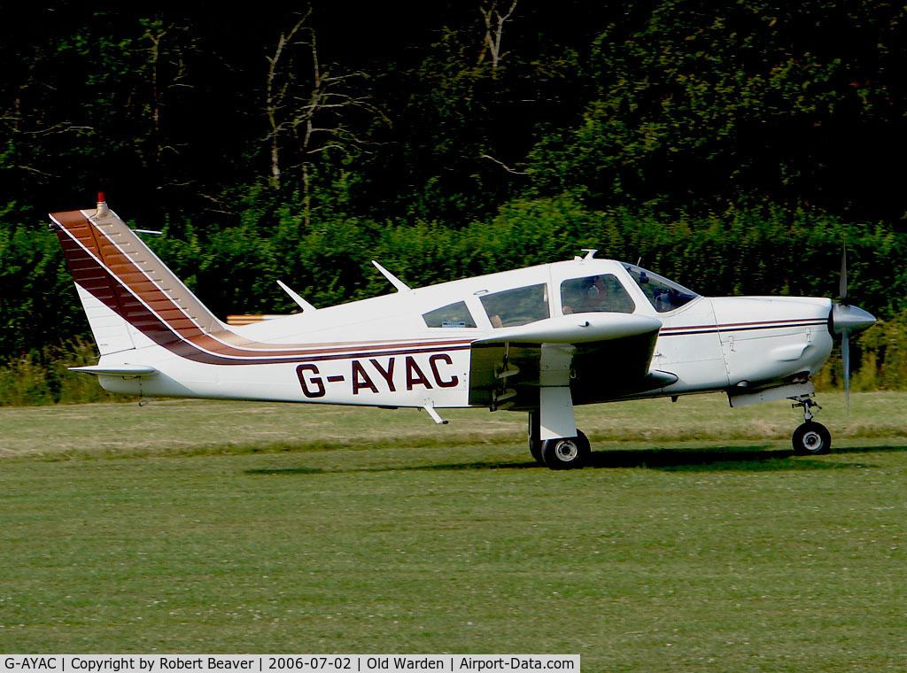 G-AYAC, 1969 Piper PA-28R-200 Cherokee Arrow C/N 28R-35606, Piper PA-28R Cherokee Arrow 200