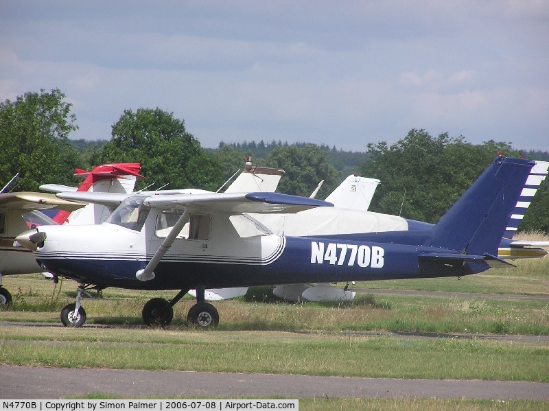 N4770B, 1979 Cessna 152 C/N 15283626, Cessna 152 at Panshanger