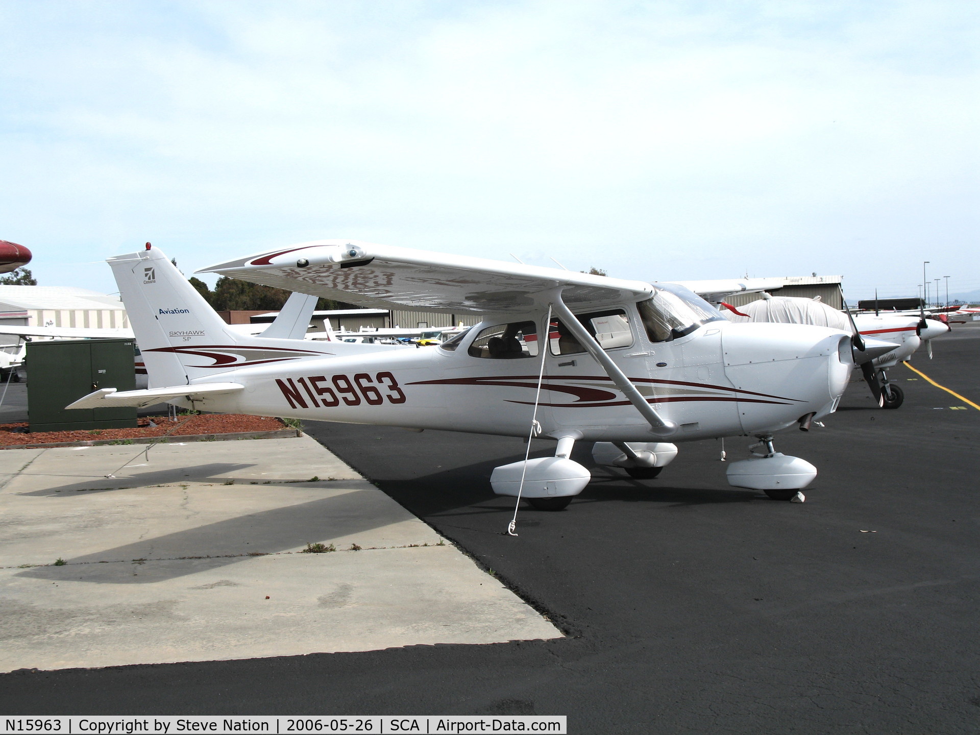 N15963, 2005 Cessna 172S C/N 172S9904, Fitch Aviation 2005 Cessna 172S @ San Carlos Municipal Airport, CA