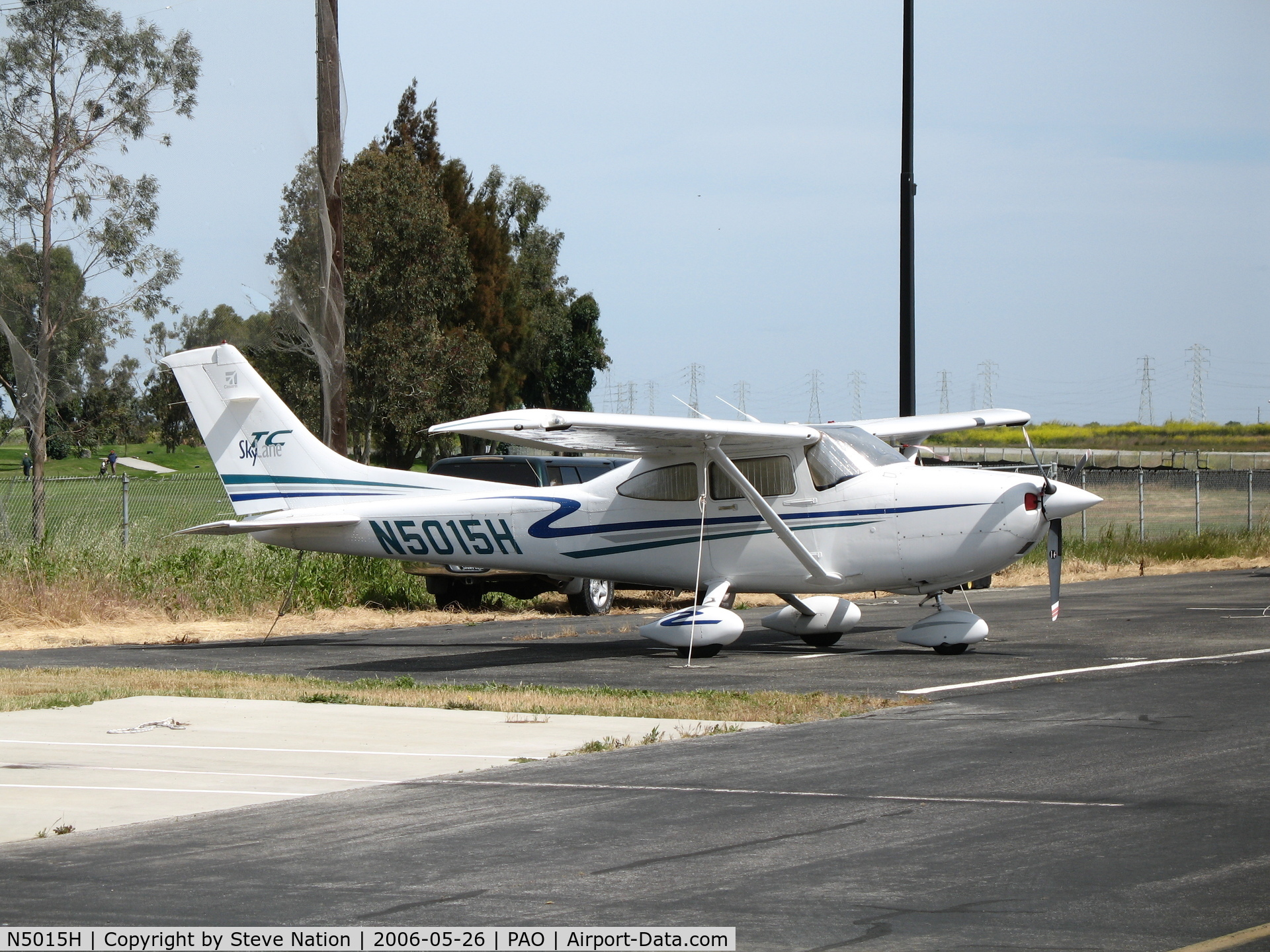 N5015H, 2001 Cessna T182T Turbo Skylane C/N T18208096, 2001 Cessna T182T @ Palo Alto Municipal Airport, CA