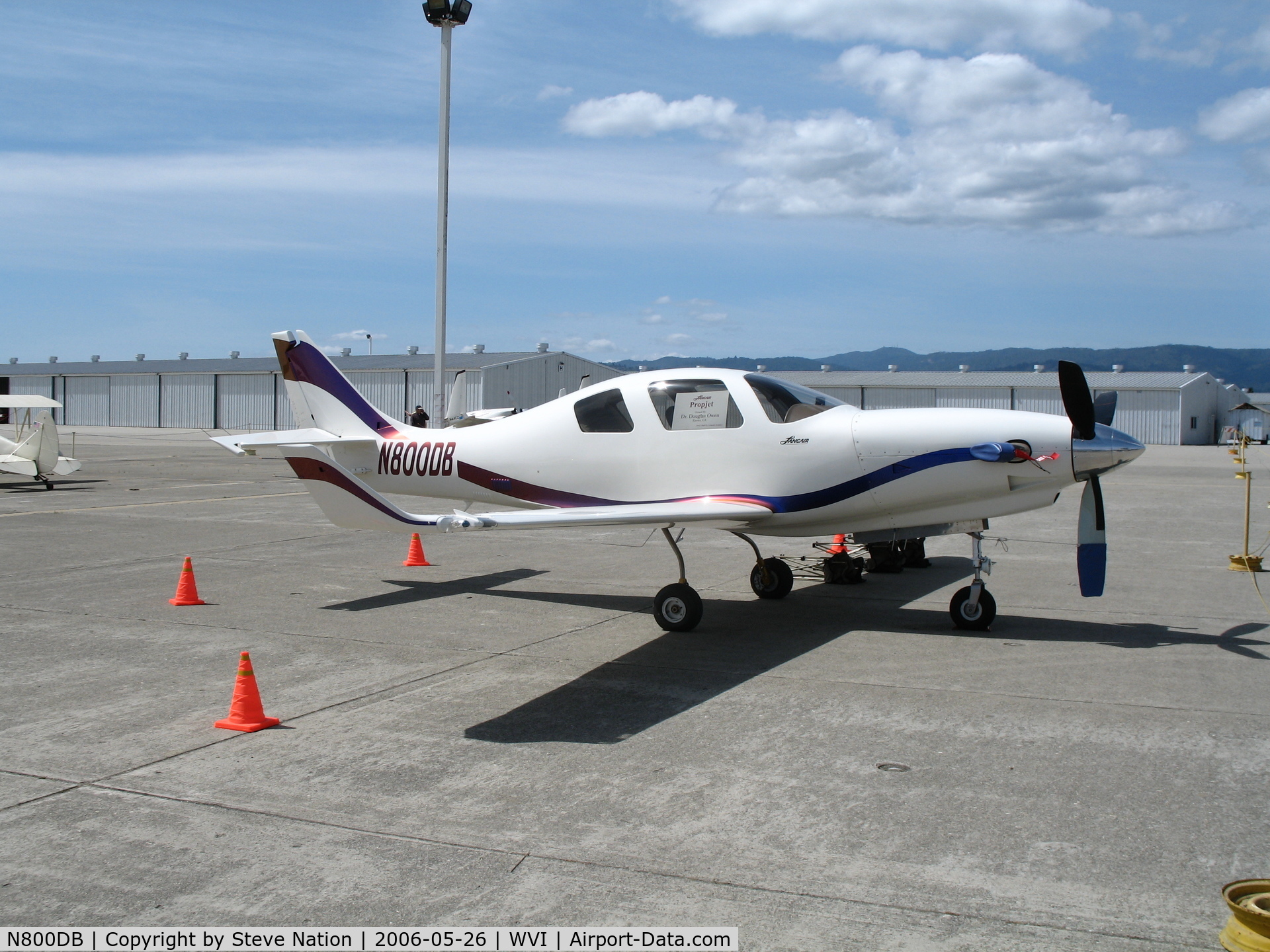 N800DB, 2002 Lancair IV-P C/N LIV-525, Owens 2002 Lancair IV-P-T @ Watsonville Municipal Airport, CA
