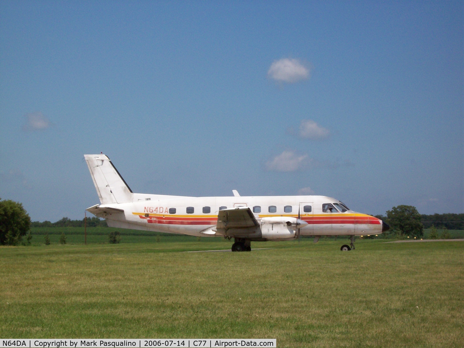 N64DA, Embraer EMB-110P1 Bandeirante C/N 110.385, EMB-110P1