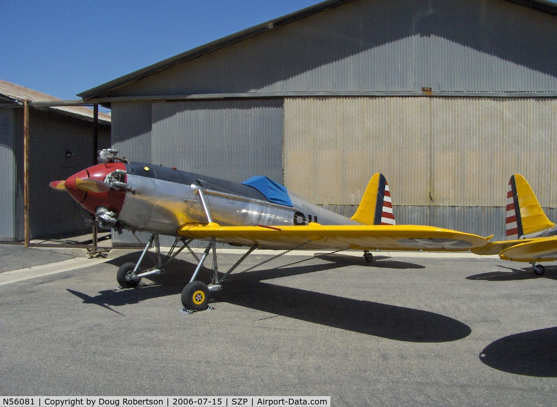 N56081, 1942 Ryan Aeronautical ST3KR C/N 1926, 1942 Ryan Aeronautical ST-3KR as PT-22, Kinner R5 160 Hp